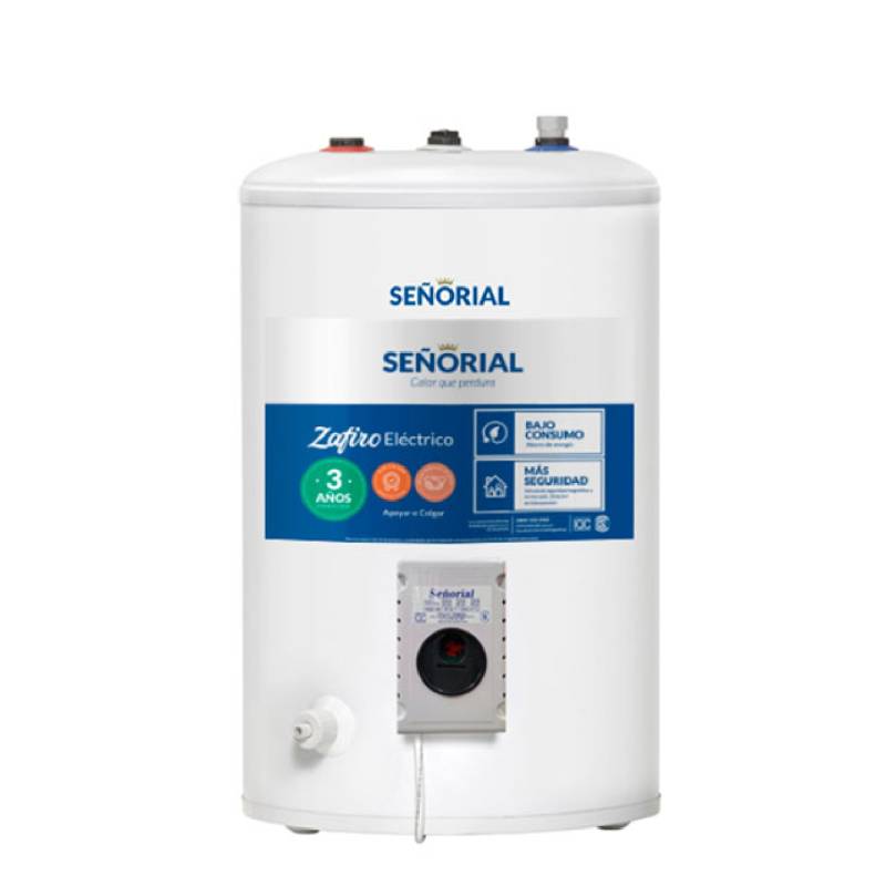 Señorial Termotanque Electrico 65 Lts Zafiro Teszp65 Superior Pie/Colgar