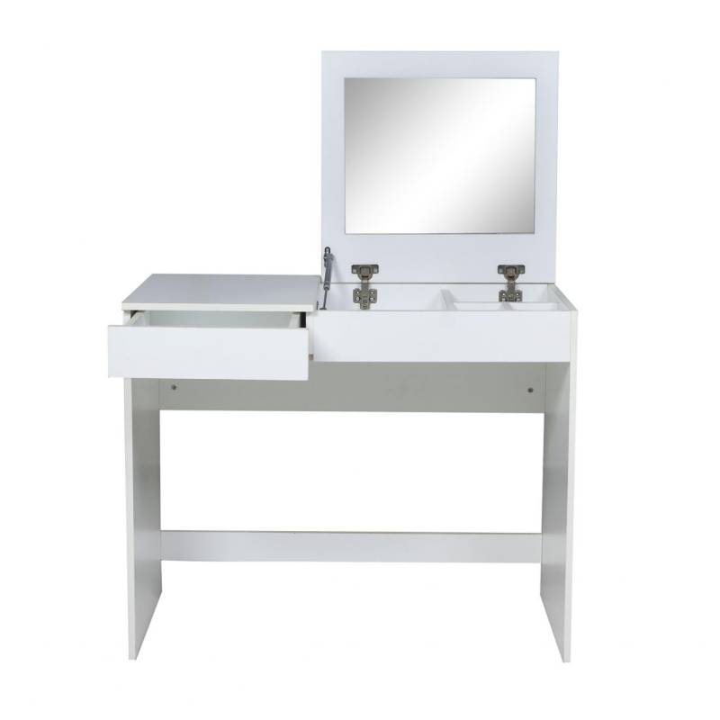 Ricchezze Mesina Escritorio 0.90 Camarin C/Espejo Pino Blanco