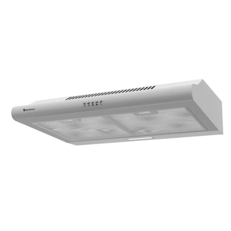 Steel Home Purificador 60 Cm Sh-E1200B Blanco 2 Motores