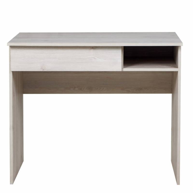 Ricchezze Mesina Escritorio 0.90 1 Cajon 1 Espacio S/Manija Pino Blnaco