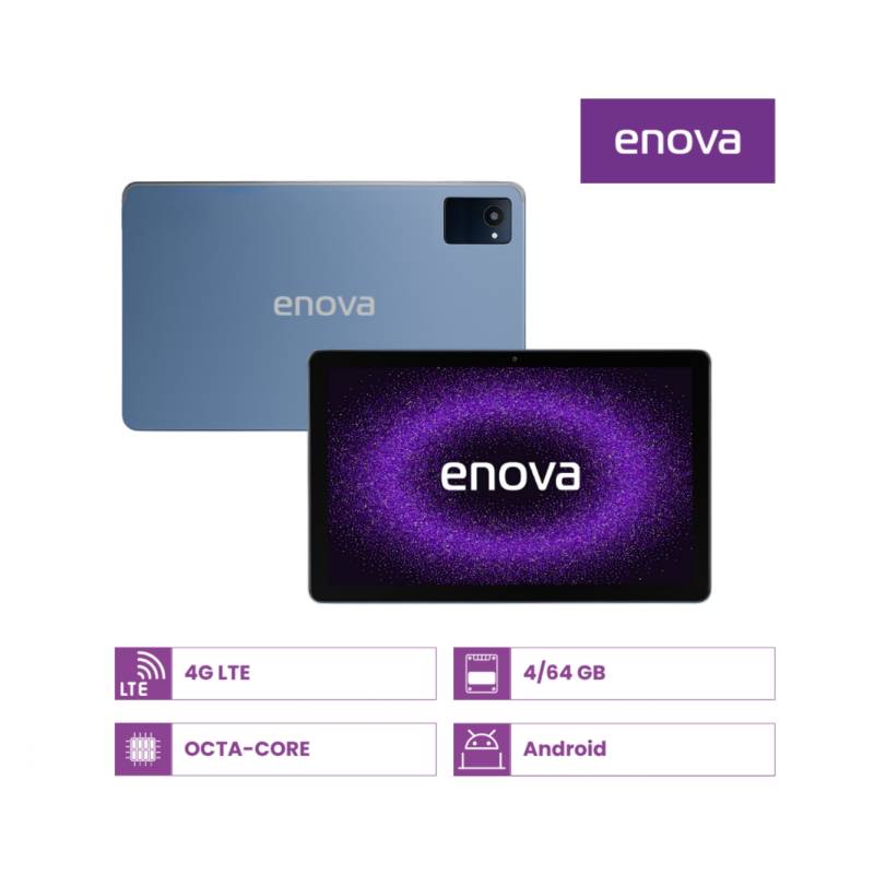 Enova Tablet 10 4G 64 Gb Android Azul Tae10C15S-Az