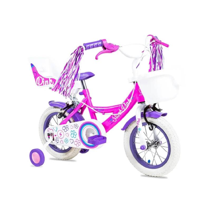 Stark Bici R12 C/Rayos Pink Nena