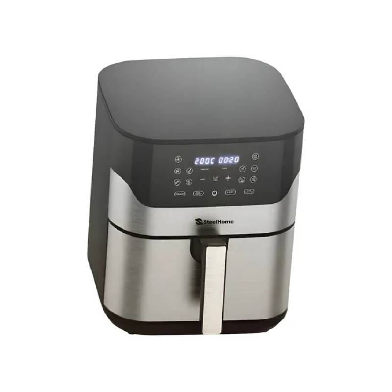 Steel Home Freidora Sin Aceite 8 Lts 1700W Af8Lo-Sh