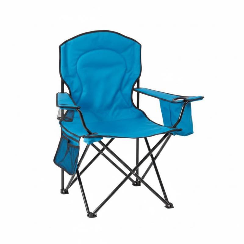 Steel Home Sillon Director Azul 80X45
