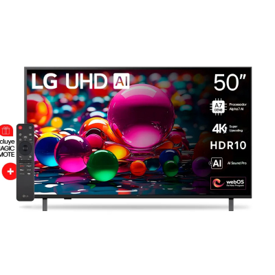 Lg Televisor Led 50 Uhd Smart 4K Ai Thinq 50Ua8050Psa Web Os