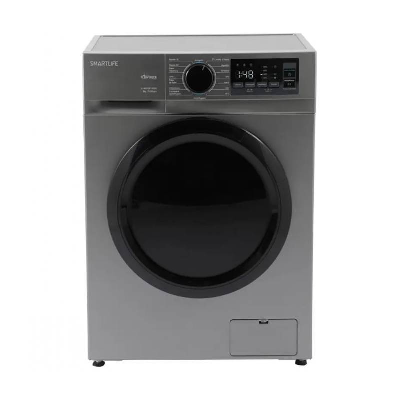 Smartlife Lavarropas Frontal 8 Kg 1400 Rpm Sl-Wmi081400G Gris Inverter