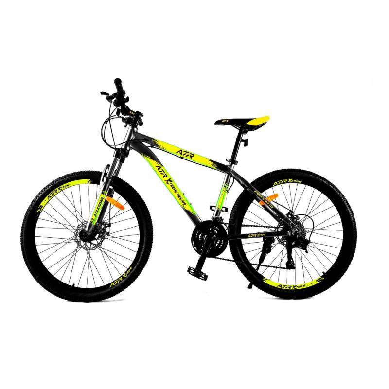 Atr Bici Mtb R29 Extreme Acero Talle L Amarillo