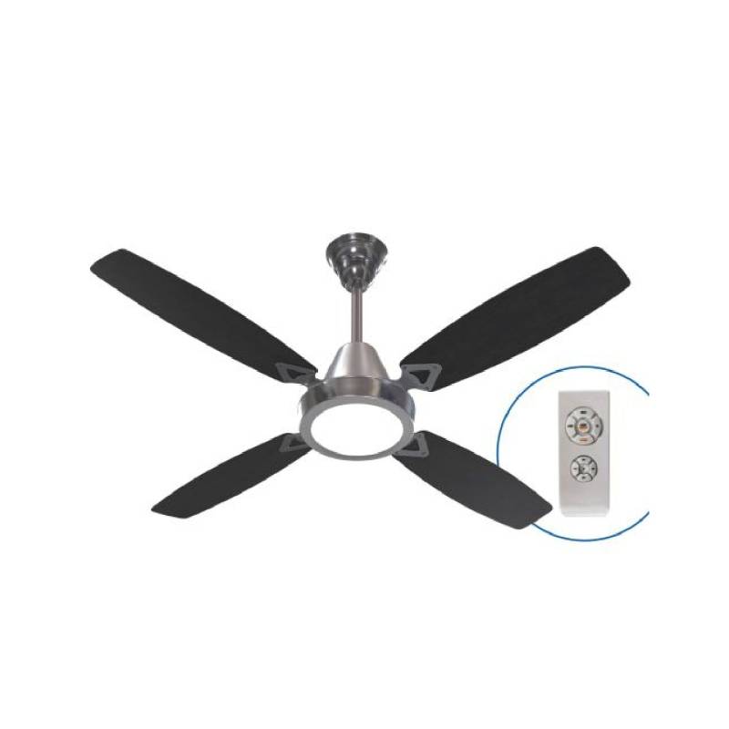 Severbon Ventilador Techo Acero Wengue Fusion C/Luz Led 030134 C/Control