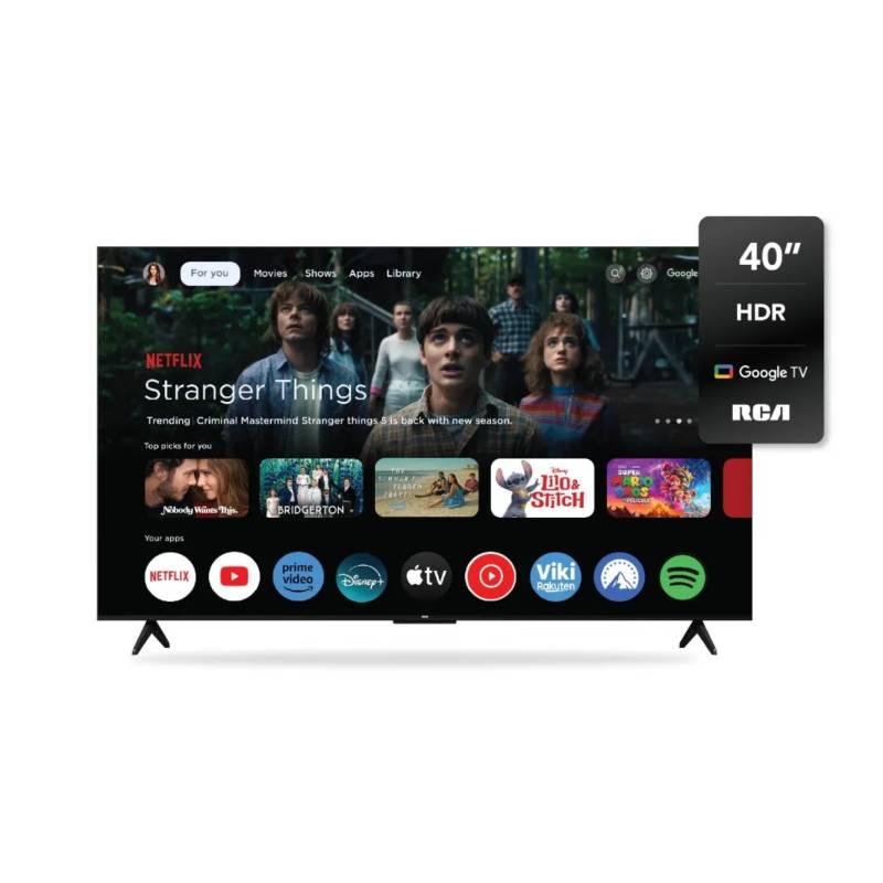 Rca Televisor Led 40 Hd R40Gl100-F Smart Google Tv