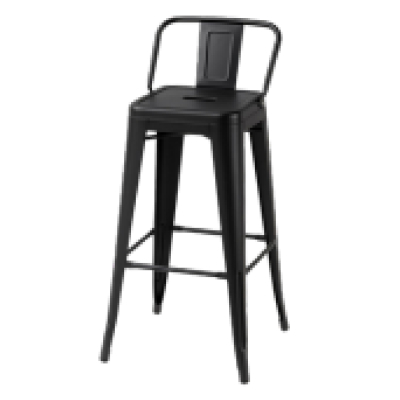 Eurokitchen Banqueta Tolix Negra 80076