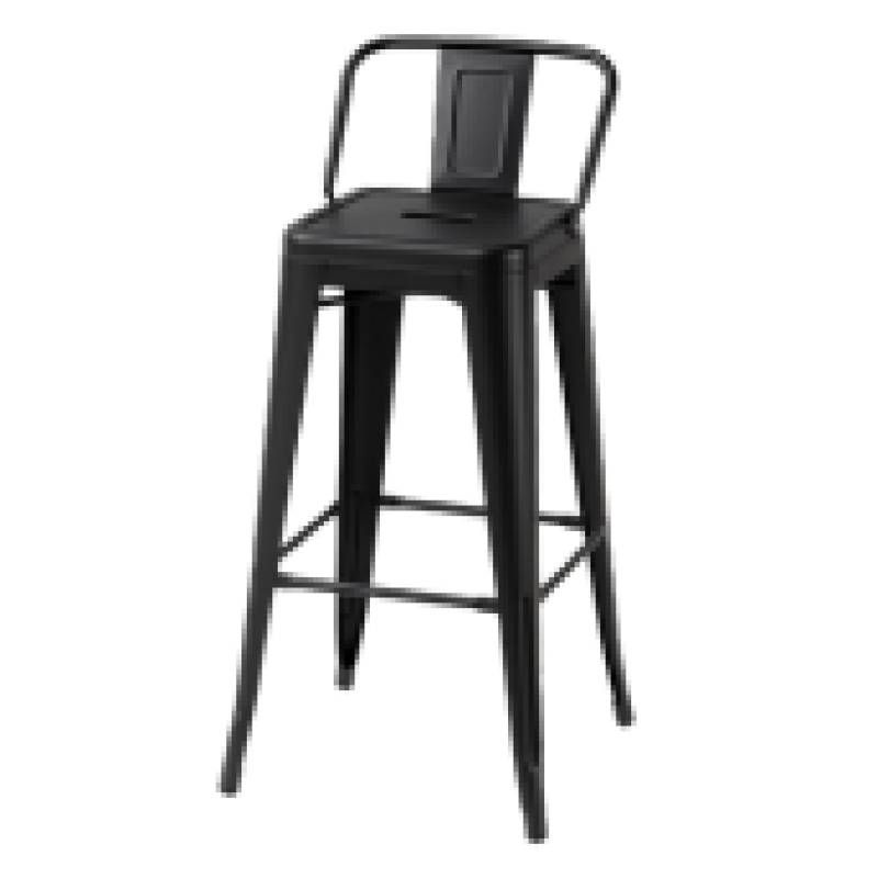 Eurokitchen Banqueta Tolix Negra 80076