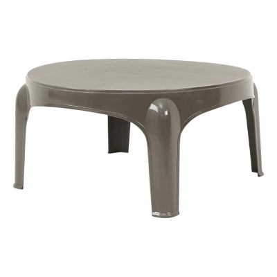 Garden Mesa Plastica Redonda Puket 0.60Cm Grafito F435067